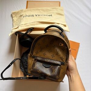 Louis Vuitton Palm Spring mini reverse